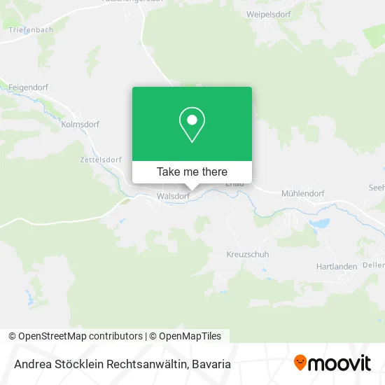 Карта Andrea Stöcklein Rechtsanwältin
