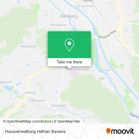 Карта Hausverwaltung Häfner