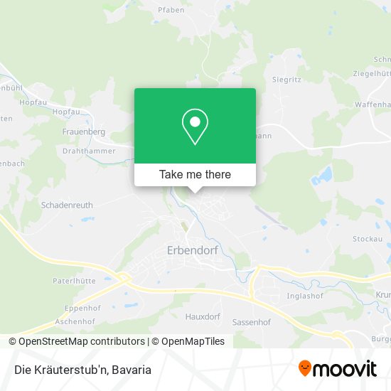 Die Kräuterstub'n map