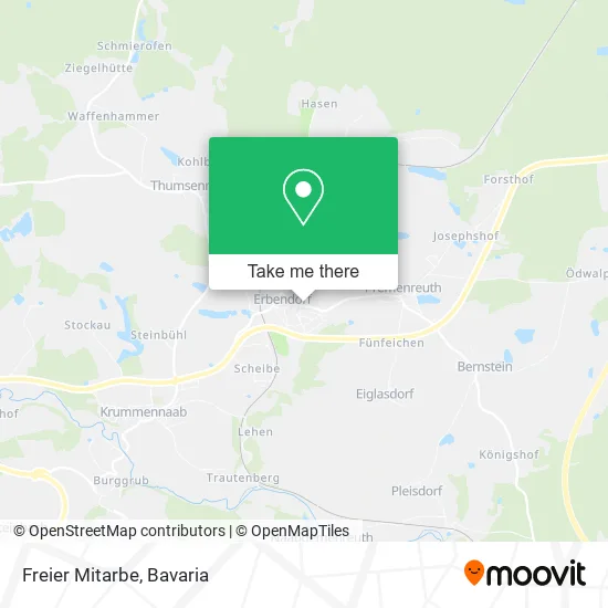Карта Freier Mitarbe