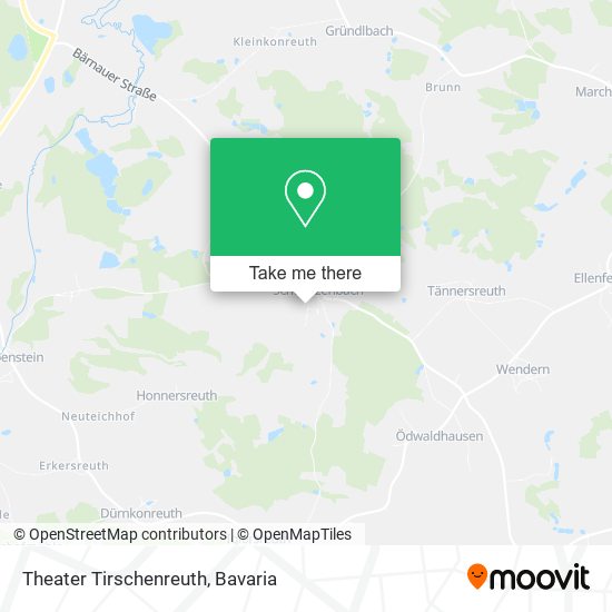 Theater Tirschenreuth map