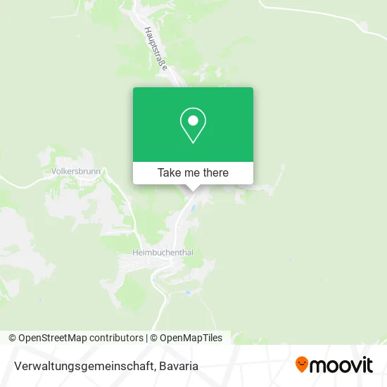 Карта Verwaltungsgemeinschaft