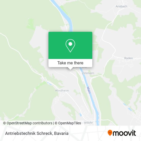 Antriebstechnik Schreck map