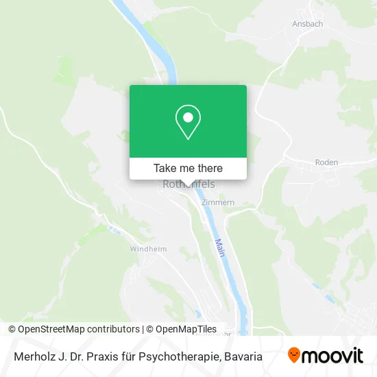 Карта Merholz J. Dr. Praxis für Psychotherapie