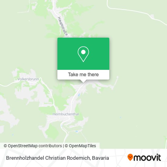 Brennholzhandel Christian Rodemich map