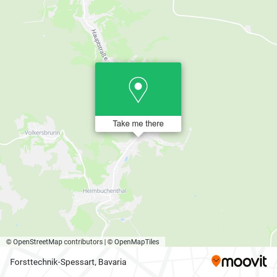 Forsttechnik-Spessart map