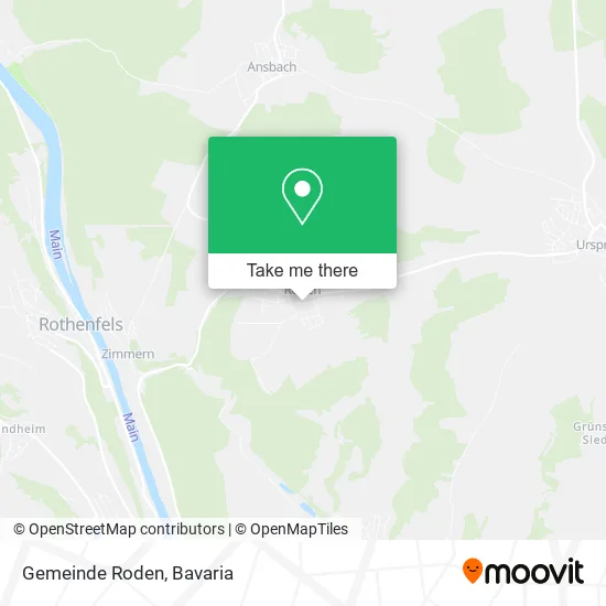 Карта Gemeinde Roden