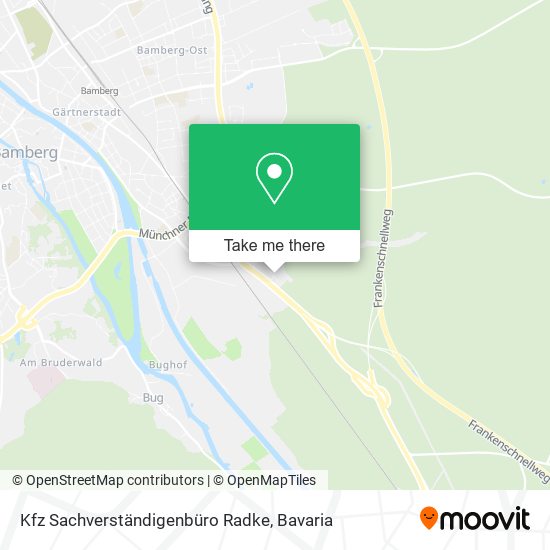 Kfz Sachverständigenbüro Radke map