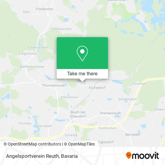 Карта Angelsportverein Reuth