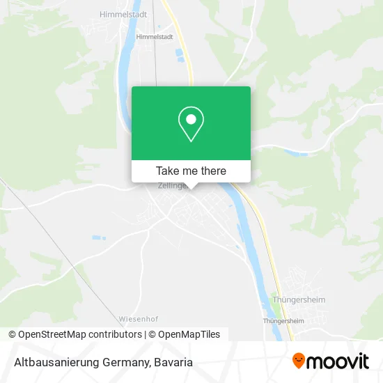 Altbausanierung Germany map