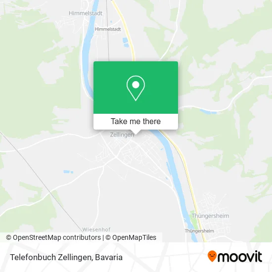 Карта Telefonbuch Zellingen