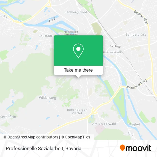 Карта Professionelle Sozialarbeit