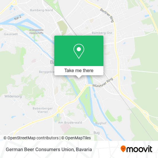 German Beer Consumers Union map