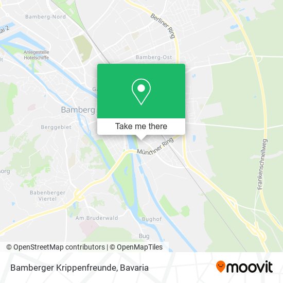 Bamberger Krippenfreunde map