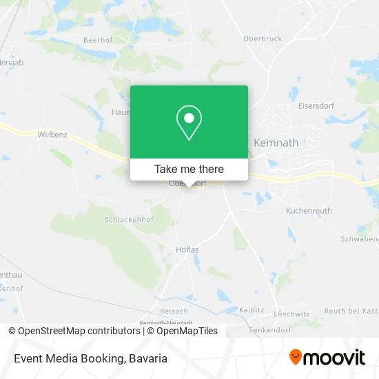 Карта Event Media Booking