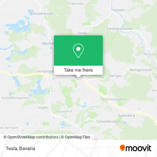 Карта Tesla