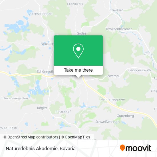 Naturerlebnis Akademie map