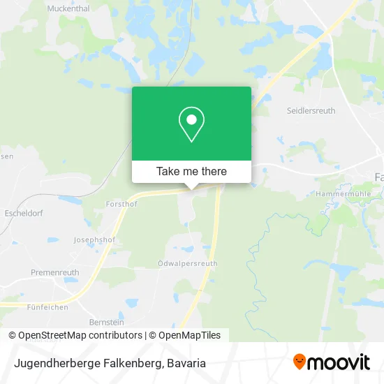 Карта Jugendherberge Falkenberg