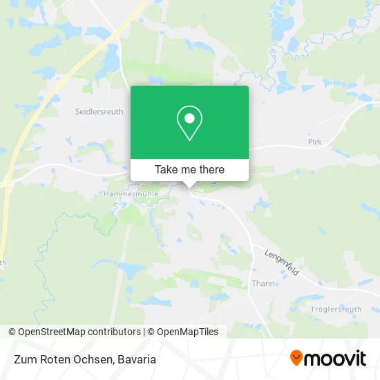 Карта Zum Roten Ochsen