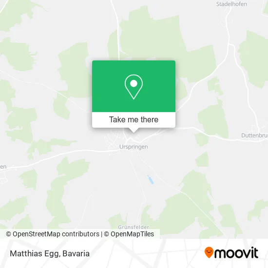 Карта Matthias Egg