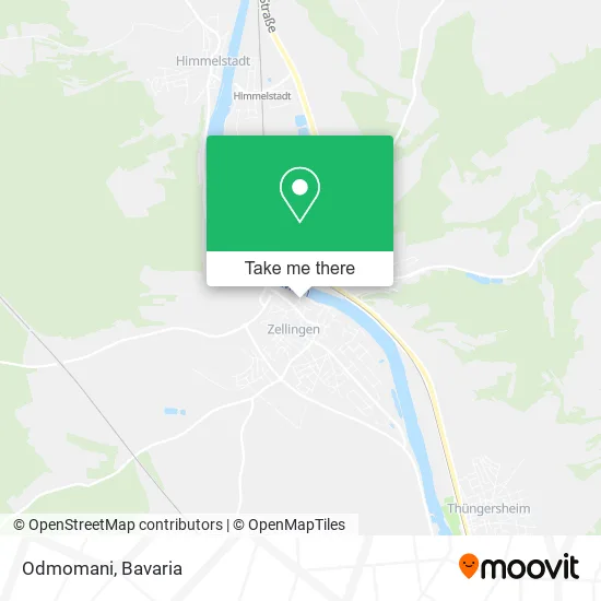 Карта Odmomani