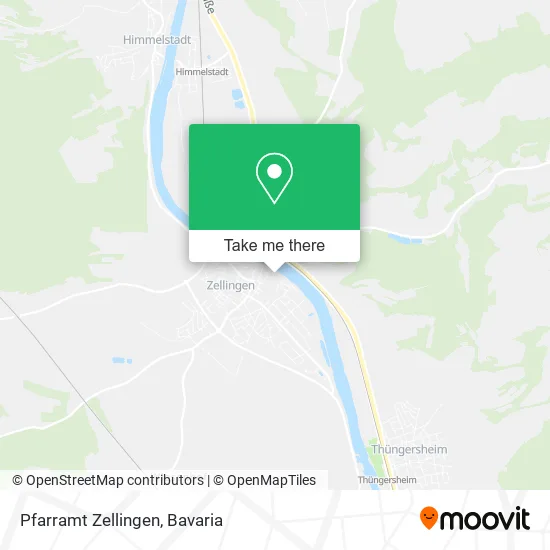 Карта Pfarramt Zellingen