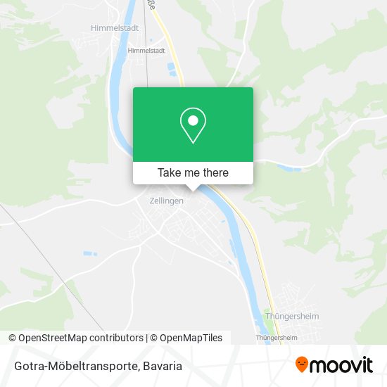 Карта Gotra-Möbeltransporte