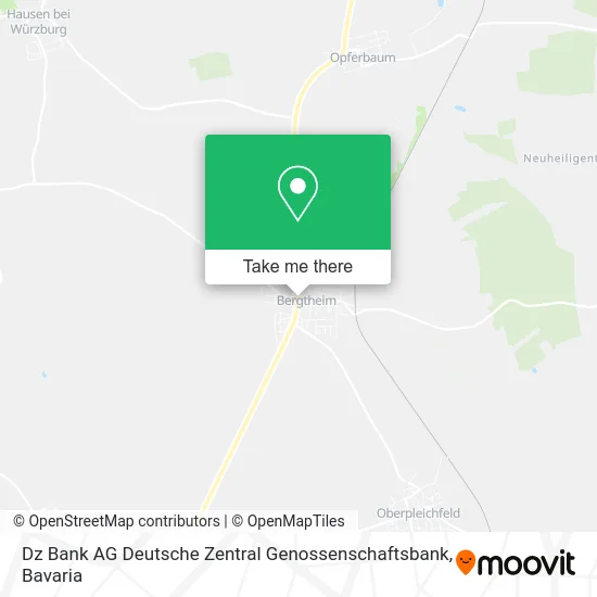 Карта Dz Bank AG Deutsche Zentral Genossenschaftsbank