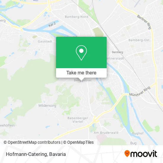 Карта Hofmann-Catering