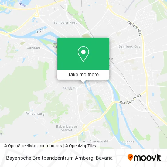 Карта Bayerische Breitbandzentrum Amberg