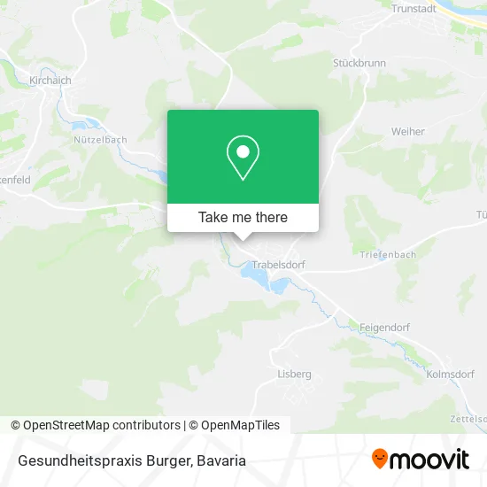 Карта Gesundheitspraxis Burger