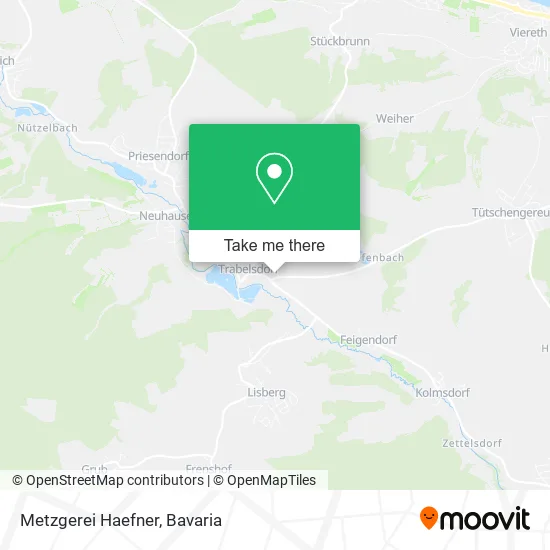 Metzgerei Haefner map