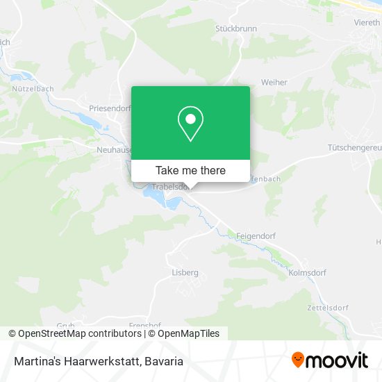 Martina's Haarwerkstatt map