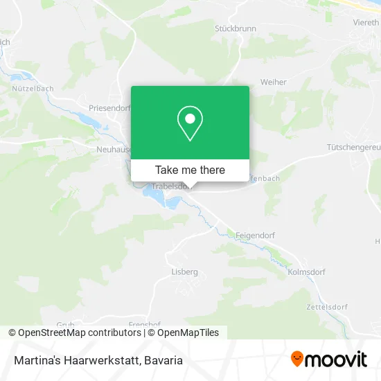 Карта Martina's Haarwerkstatt
