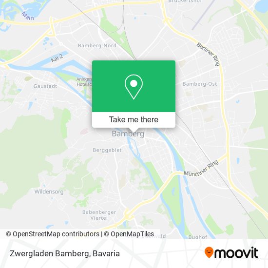 Zwergladen Bamberg map