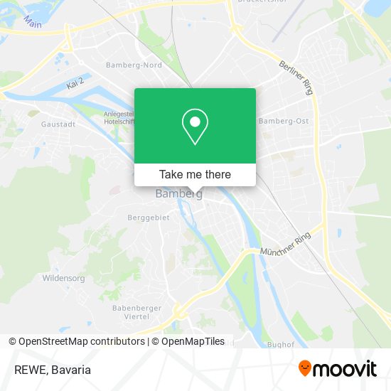 REWE map