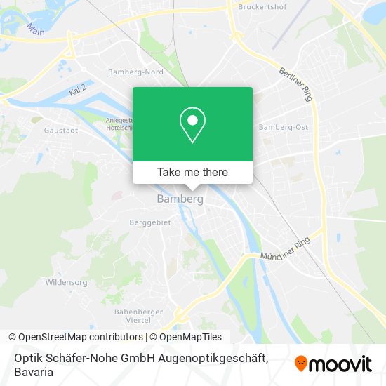 Optik Schäfer-Nohe GmbH Augenoptikgeschäft map