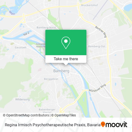 Regina Irmisch Psychotherapeutische Praxis map