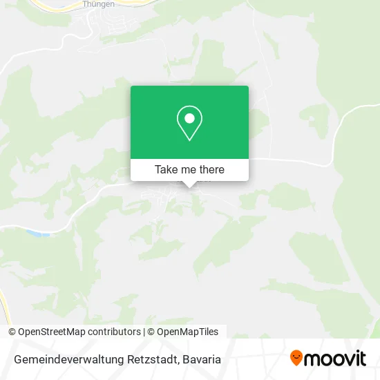 Карта Gemeindeverwaltung Retzstadt