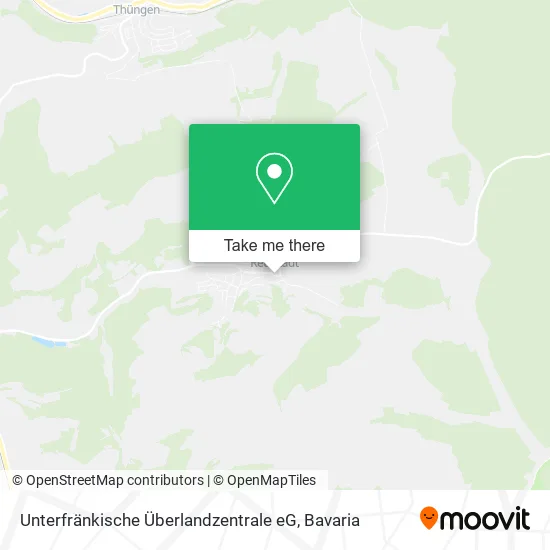 Карта Unterfränkische Überlandzentrale eG