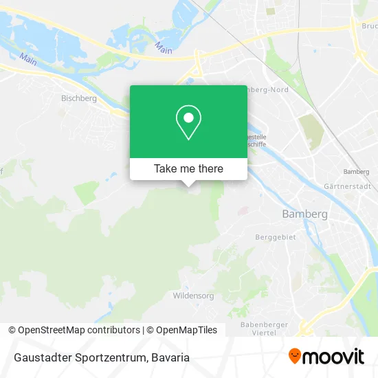 Карта Gaustadter Sportzentrum