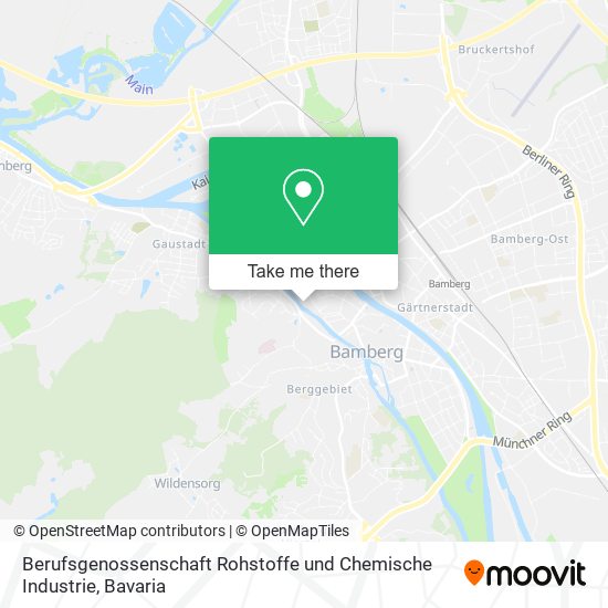 Berufsgenossenschaft Rohstoffe und Chemische Industrie map