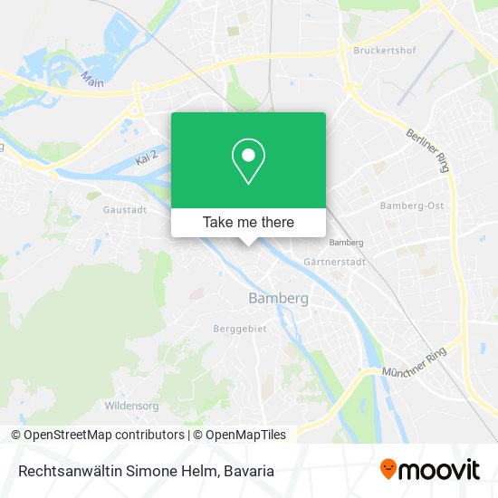 Rechtsanwältin Simone Helm map