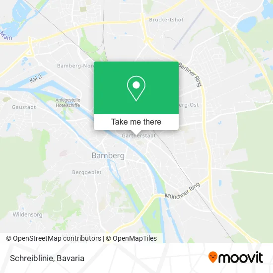 Карта Schreiblinie