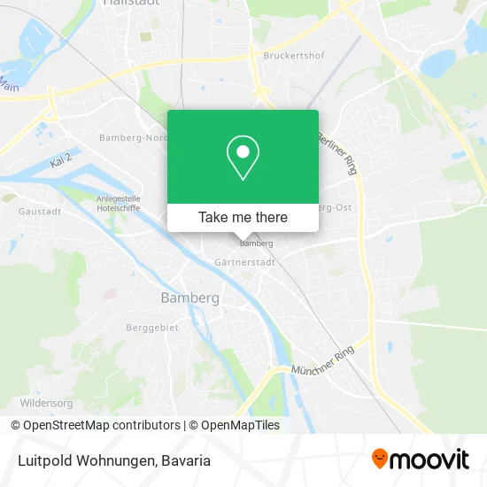 Карта Luitpold Wohnungen