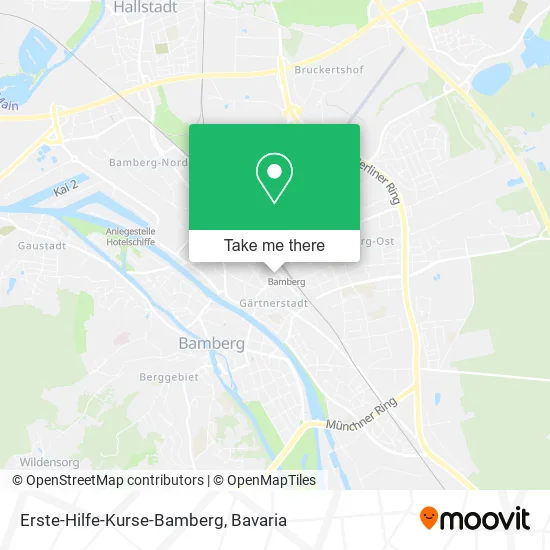 Карта Erste-Hilfe-Kurse-Bamberg