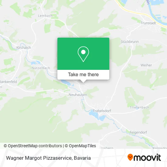 Карта Wagner Margot Pizzaservice