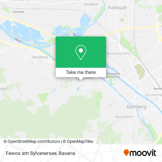 Карта Fewos am Sylvanersee