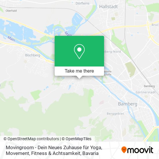 Movingroom - Dein Neues Zuhause für Yoga, Movement, Fitness & Achtsamkeit map