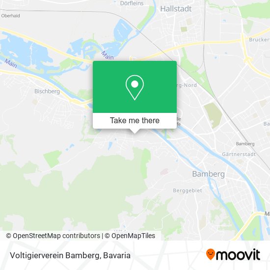 Voltigierverein Bamberg map